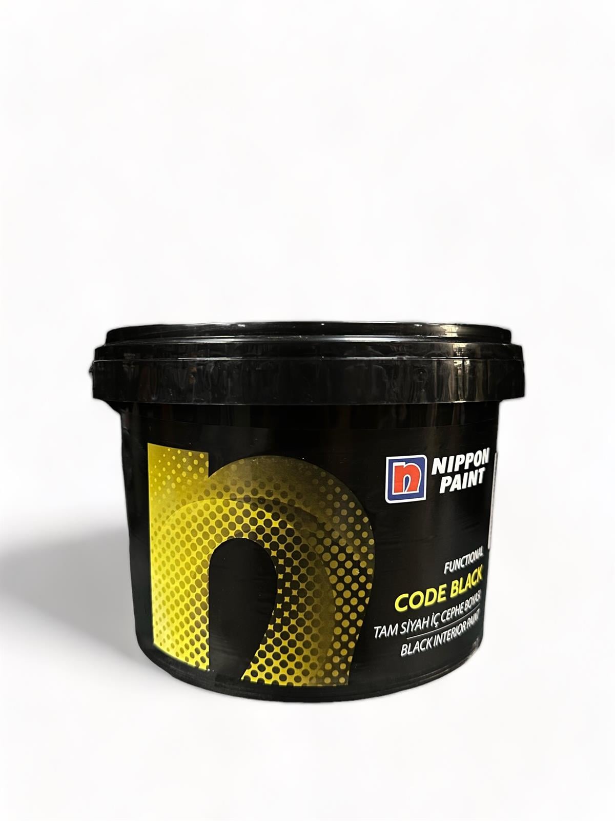 Nippon Code Black Tam Siyah İç Cephe Boyası 1.25L