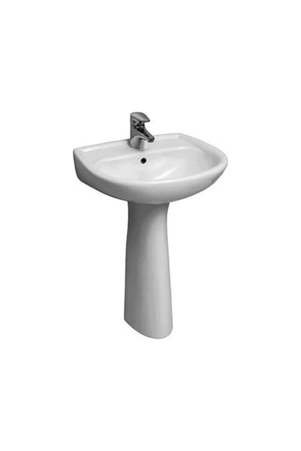 NORM 2 PARÇA LAVABO 55 CM,ORTA ARM. + KOLON AYAK