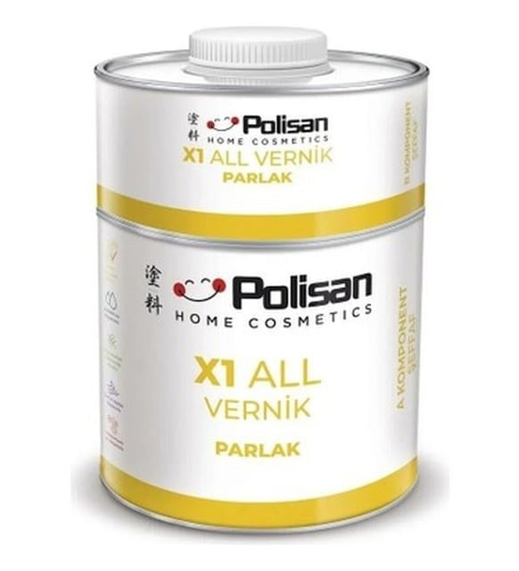 POLİSAN X1 ALL VERNİK PARLAK 0,6 KG