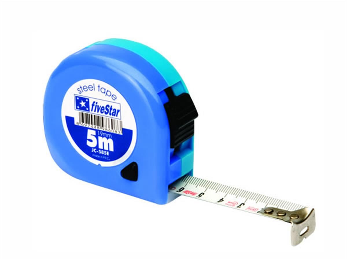 ŞERİT METRE 5MT 19MM MAVİ