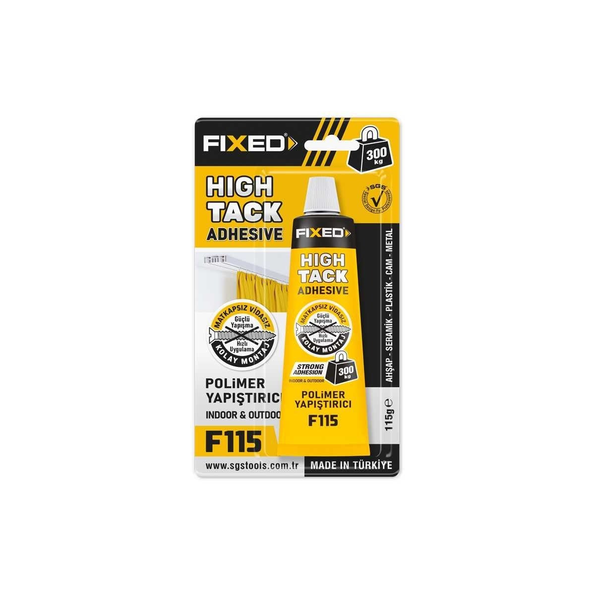 SGS FIXED TÜP POLİMER YAPIŞTIRICI HIGH-TACK 115 GR
