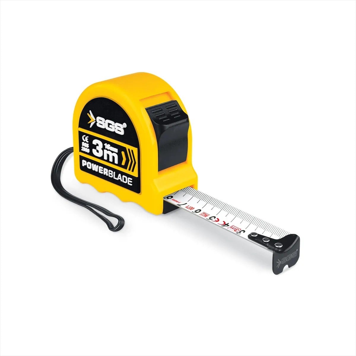 SGS ŞERİT METRE 3X16 ÇİFT STOP