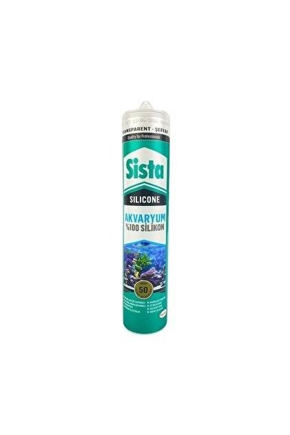 SİSTA AKVARYUM SİLİKON ŞEFFAF 280 ML