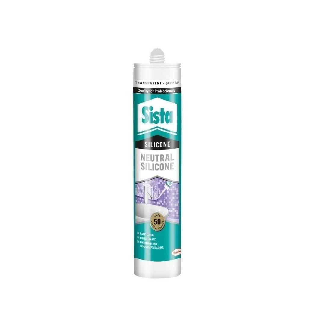 SİSTA SİLİKON ŞEFFAF 280ML