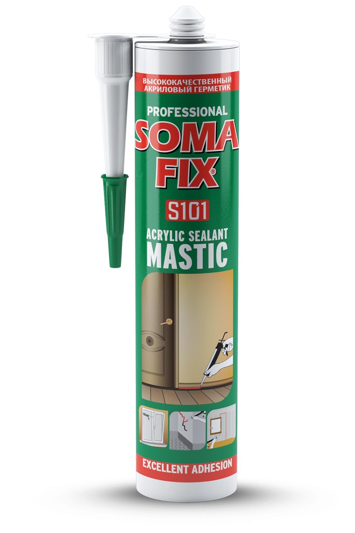 SOMAFIX AKRİLİK MASTİK (BEYAZ)