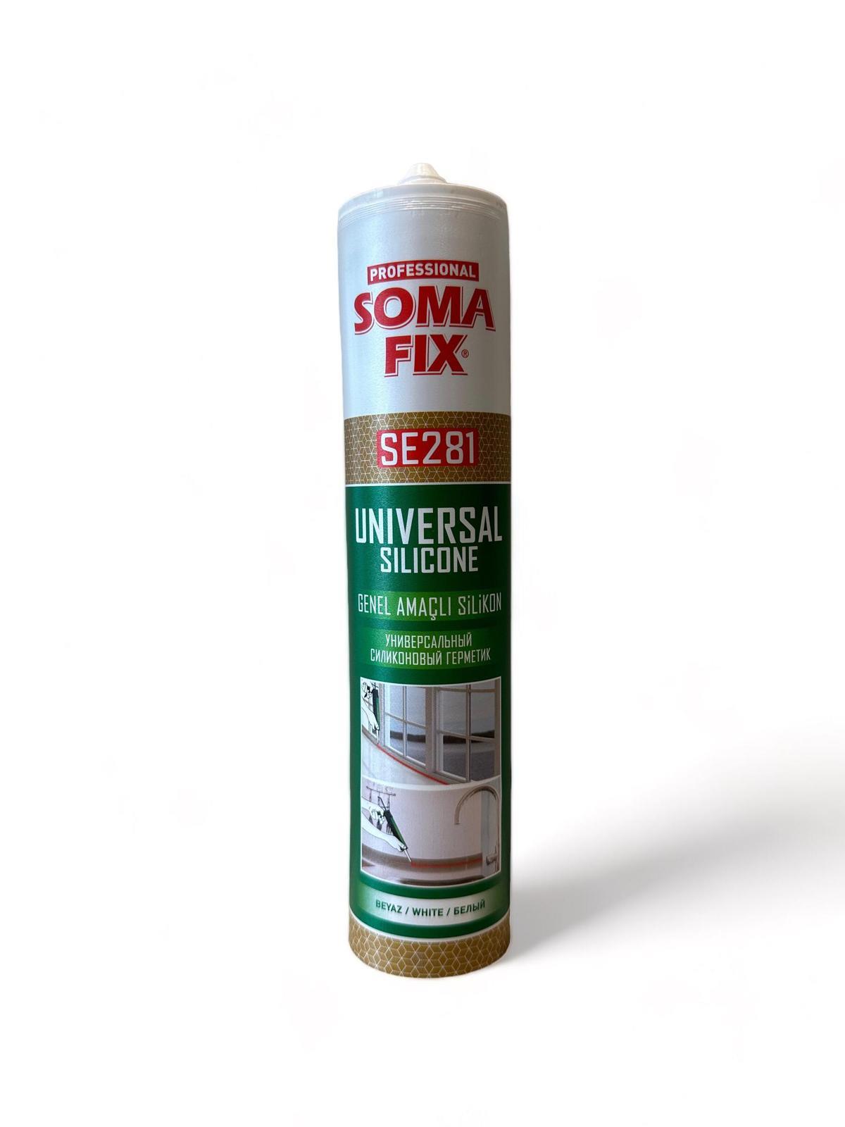 SOMAFIX GENEL AMAÇLI SİLİKON (BEYAZ)