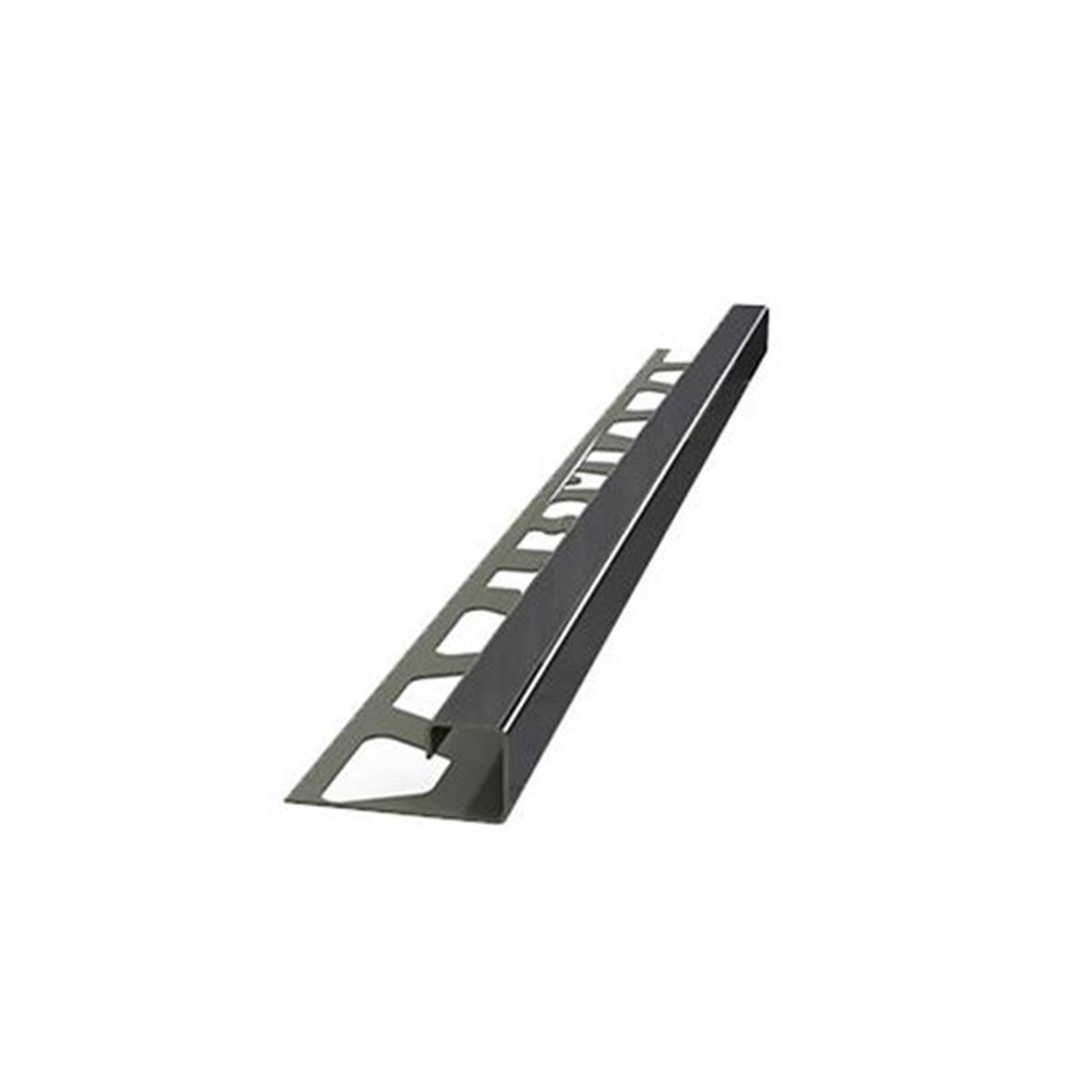 TESAY 10MM AÇIK KARE INOX KÖŞE SİYAH 2,70 MT