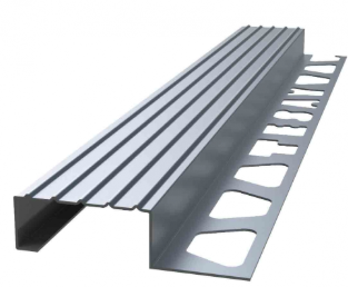 TESAY 12 MM PASLANMAZ BASAMAK PROFİLİ 2,70CM SATİNE MAT