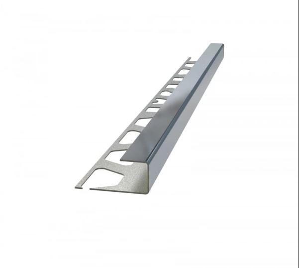 TESAY 12MM AÇIK KARE PASLANMAZ SATIN MAT KÖŞE ÇITASI 2,70 MT
