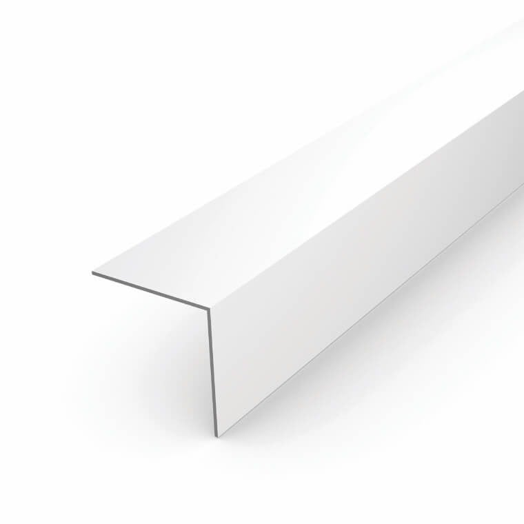 TESAY 30X30 PVC BEYAZ L PROFİLİ 2,70 MT