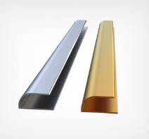 TESAY 8MM OVAL LAMİNANT PARKE BİTİM PROFİLİ MAT 2,70 MT