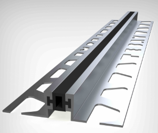 TESAY GENLEŞME PROFİLİ ALÜMİNYUM 10MM SİYAH 270CM (DİLATASYON)
