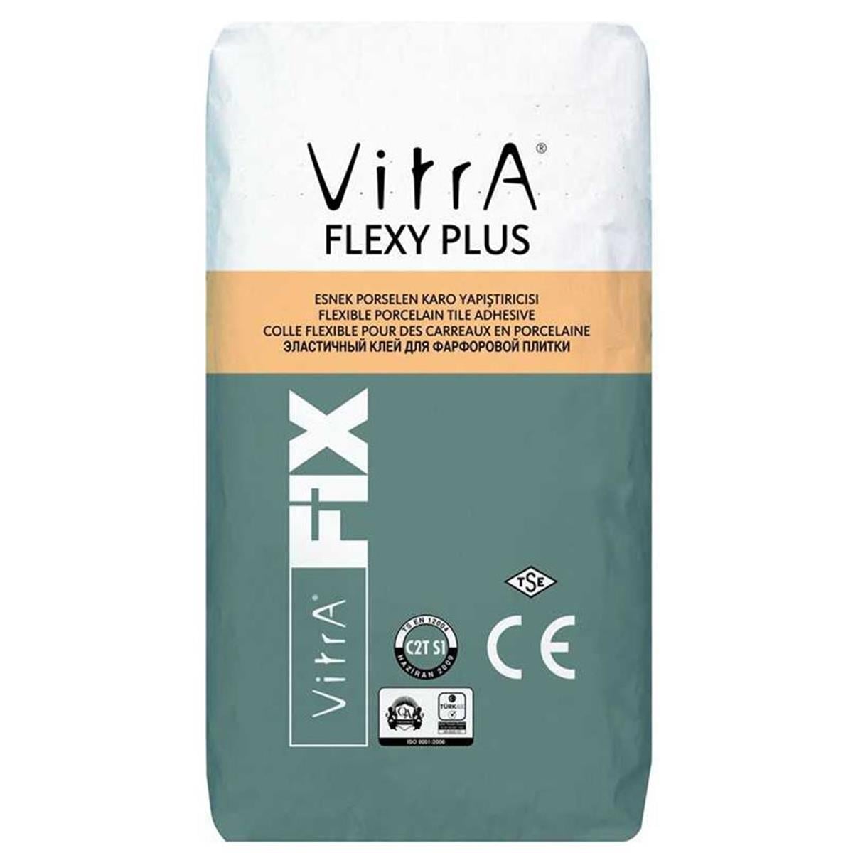 VİTRAFİX FLEXY PLUS GRI 25 KG C2T S1