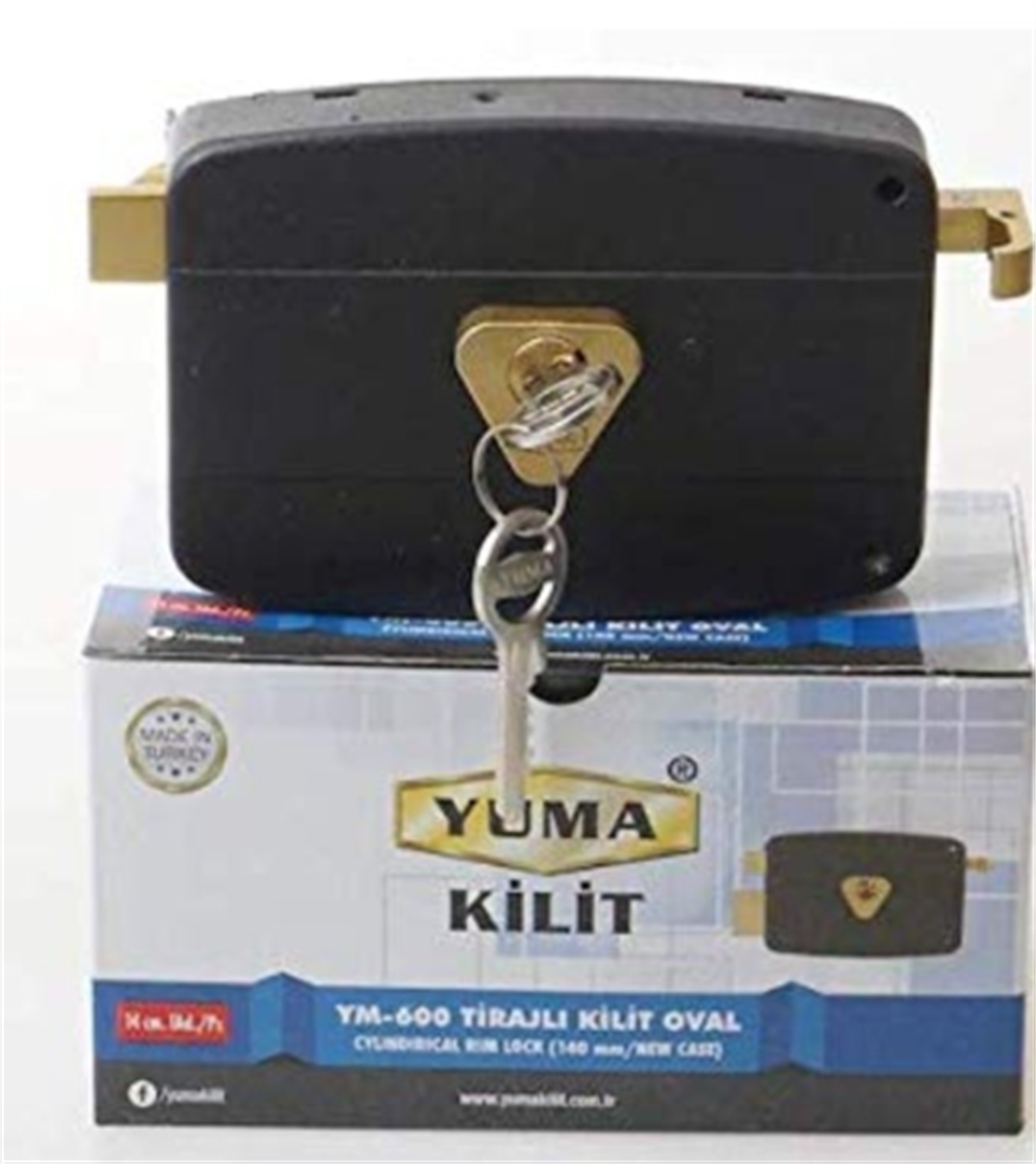 YUMA YM-600 14CM TRAJLI KİLİT OVAL