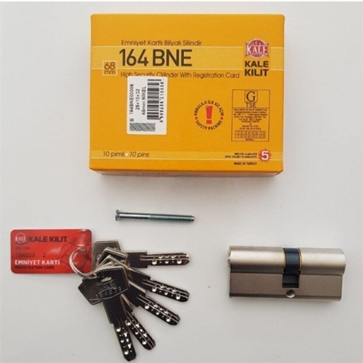 164 BNE 90MM NİKEL BAREL BİLYALI