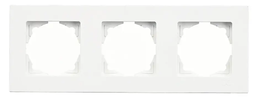 3'LÜ ÇERÇEVE BEYAZ