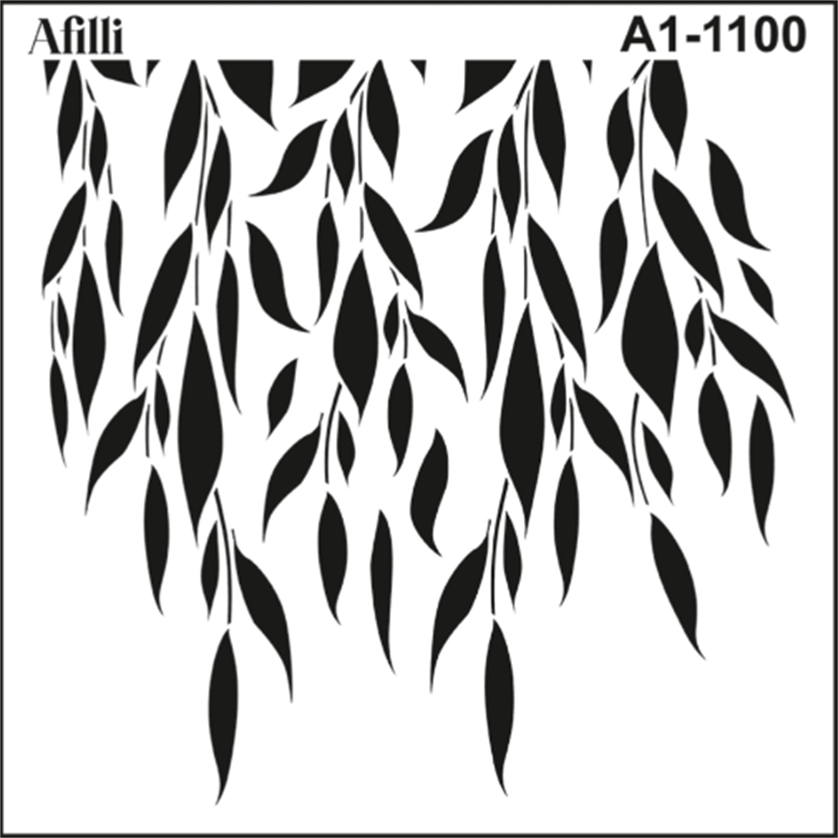 AFİLLİ STENCIL A1-1100 SARMAŞIK 30x30