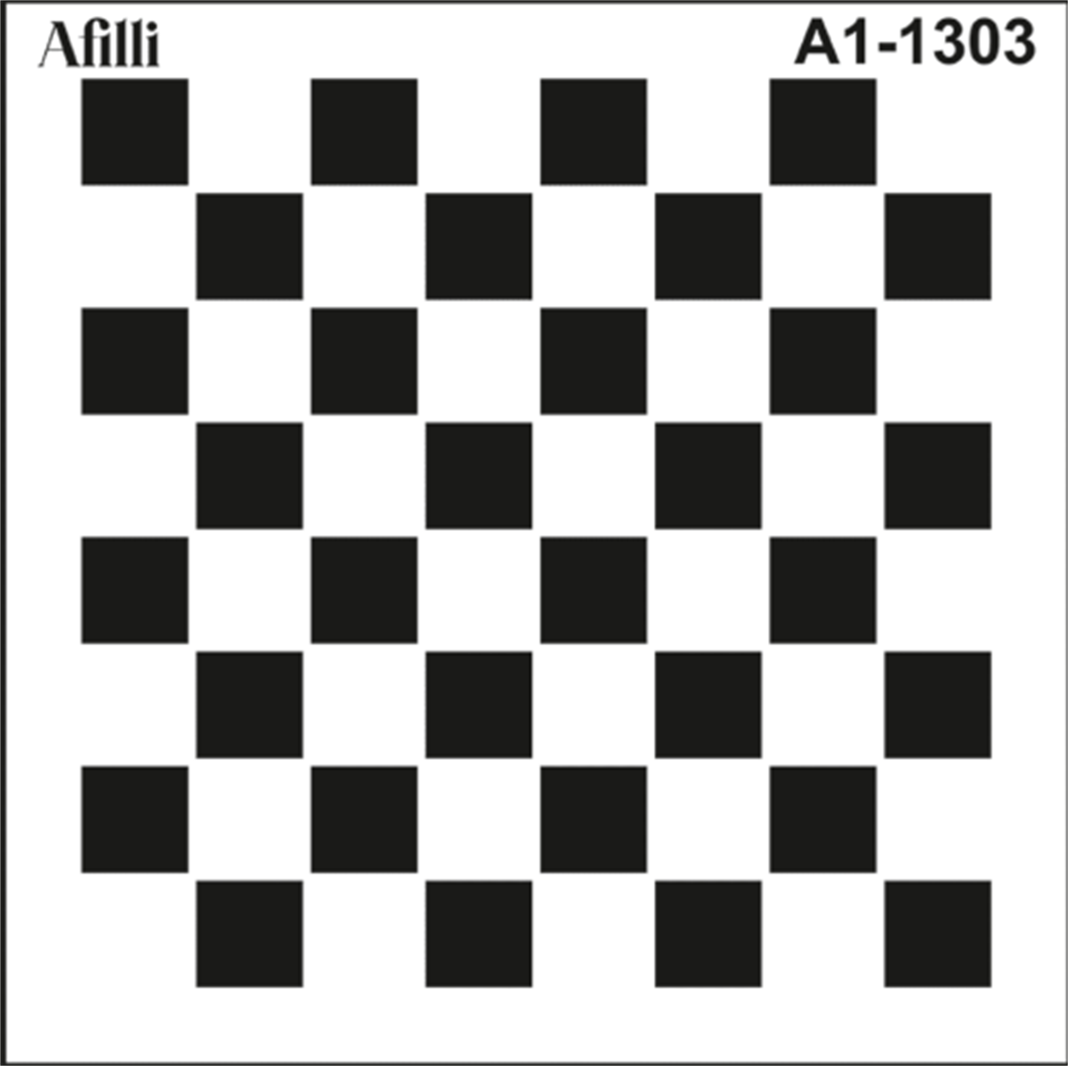 AFİLLİ STENCIL A1-1303 DAMA 30x30