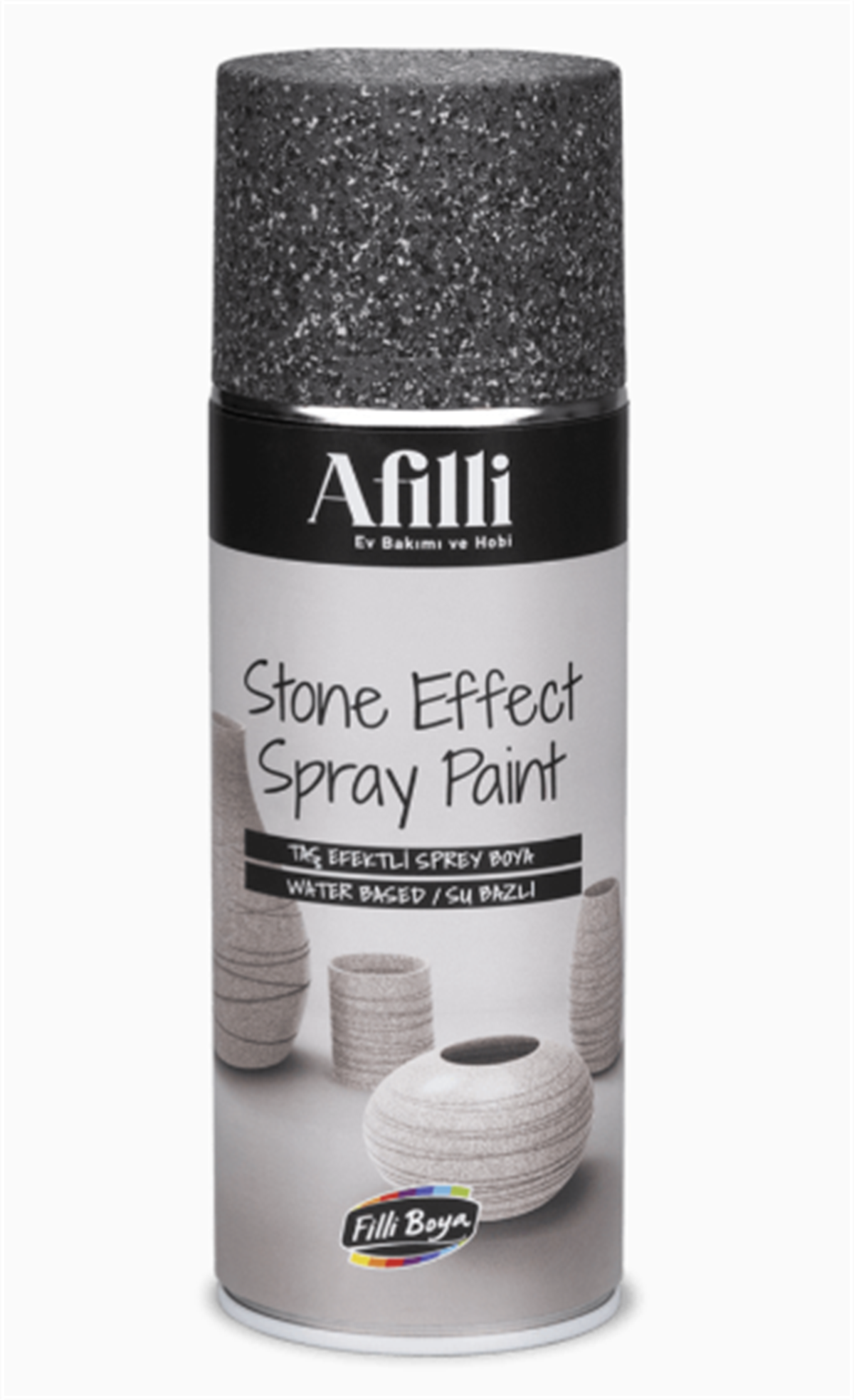 AFİLLİ STONE EFFECT SPREY KOYU GRİ 400ML