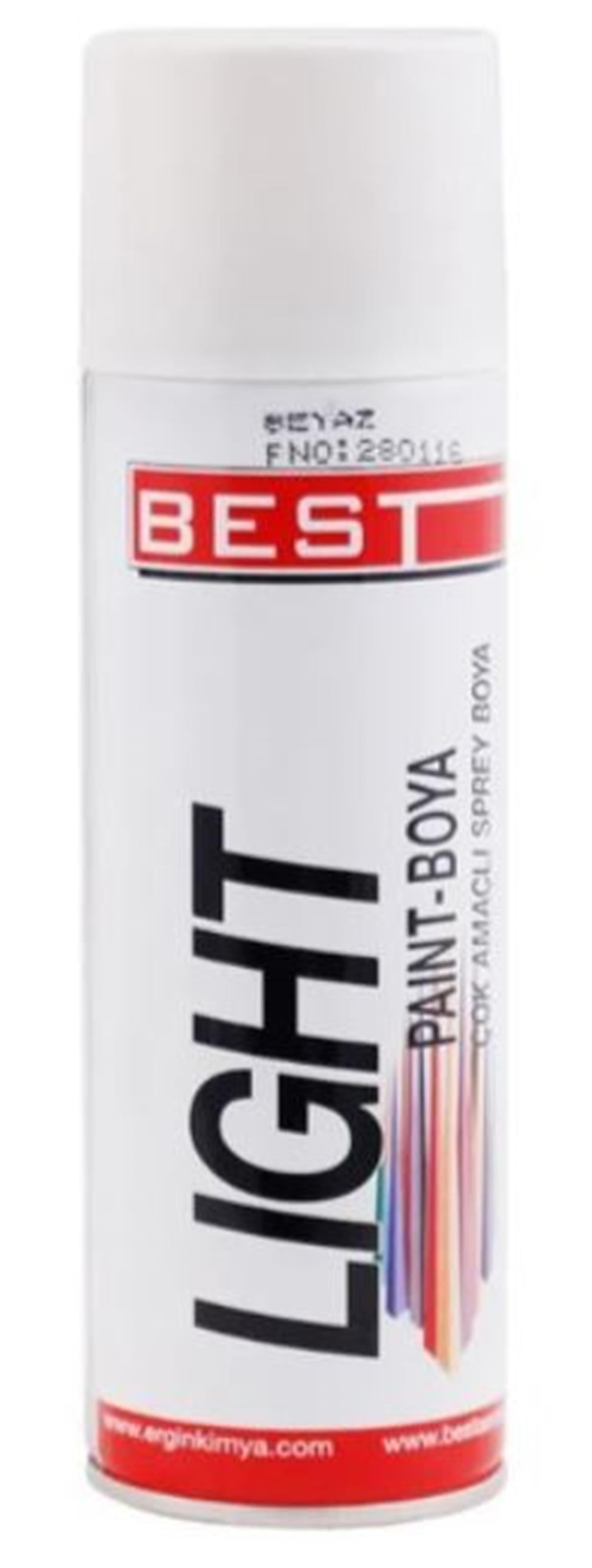 BEST LIGHT SPREY BOYA 250 ML BEYAZ