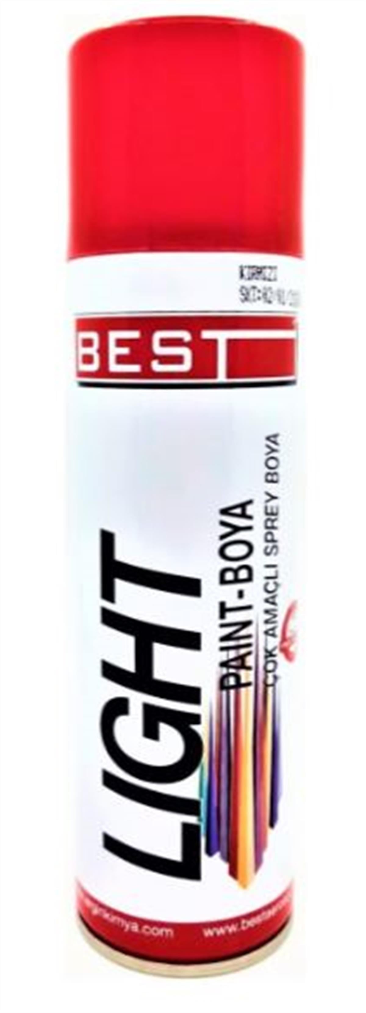 BEST LIGHT SPREY BOYA 250 ML KIRMIZI