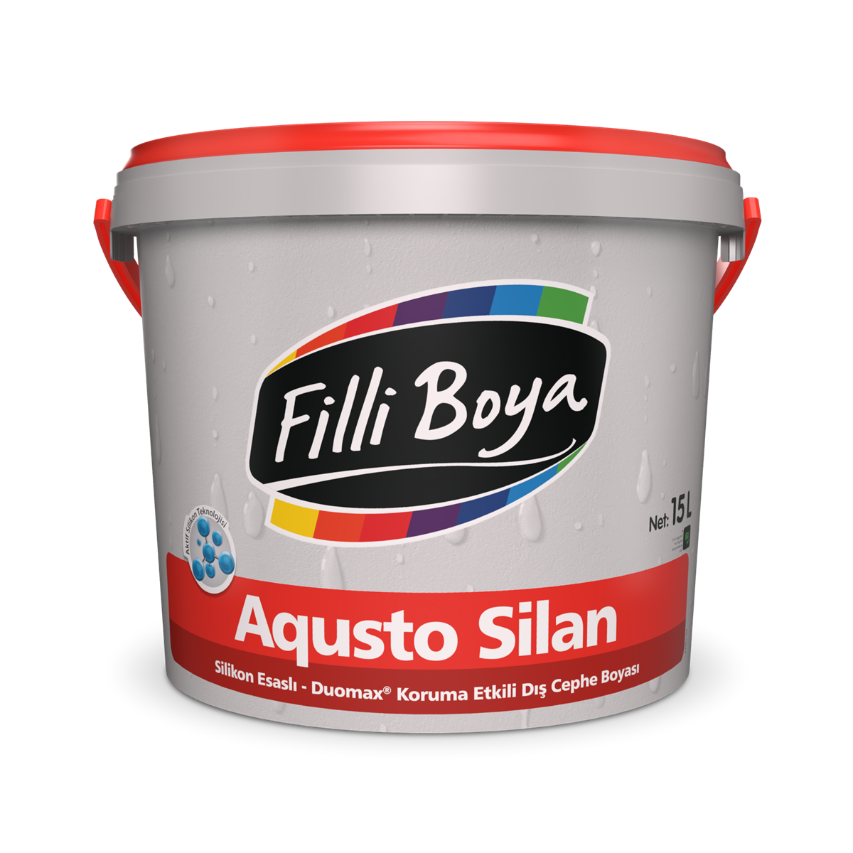 FİLLİ BOYA AQUSTO SİLAN RG1 15 LT