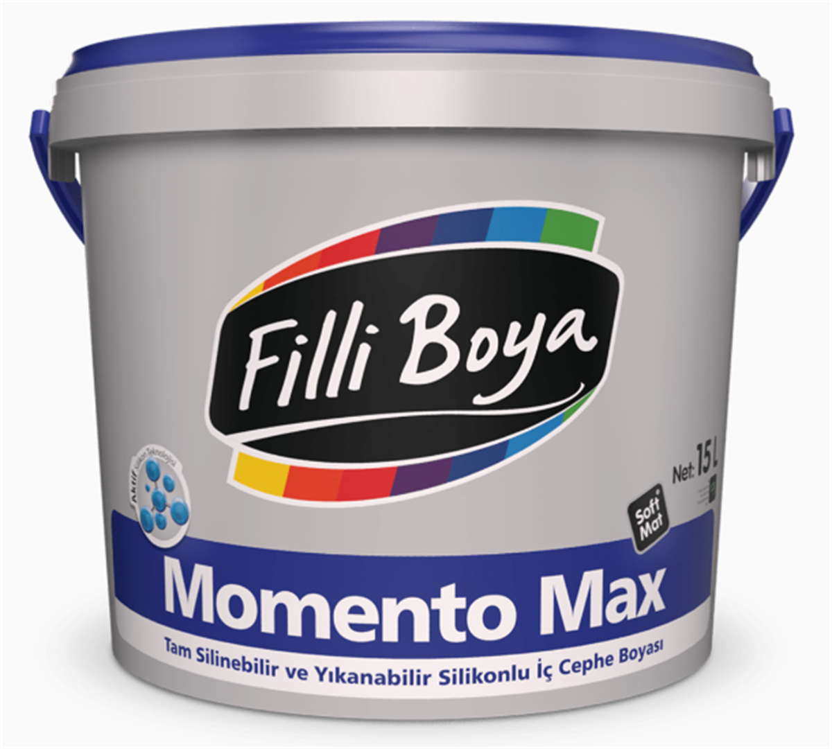 FİLLİ BOYA MOMENTO MAX BEYAZ 15 LT