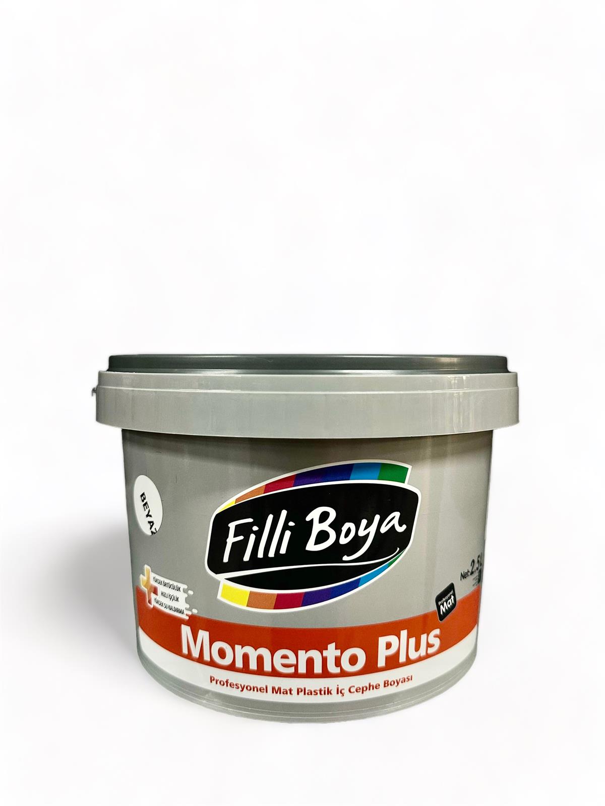 FİLLİ BOYA MOMENTO PLUS BEYAZ 2,5 LT