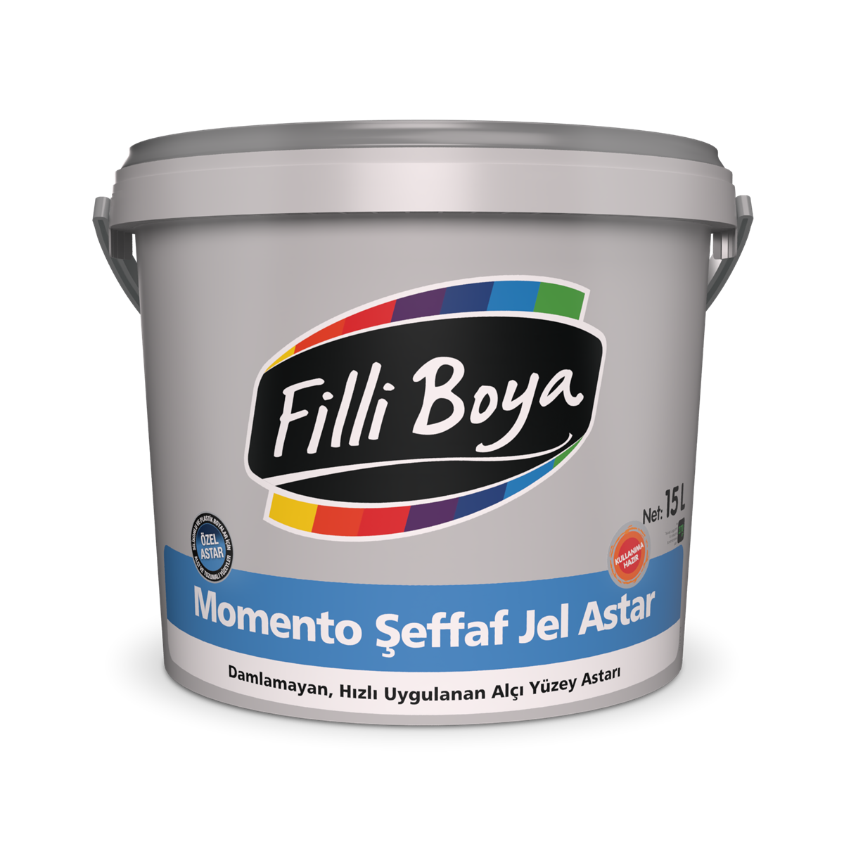 FİLLİ BOYA MOMENTO ŞEFFAF JEL ASTAR 15 LT