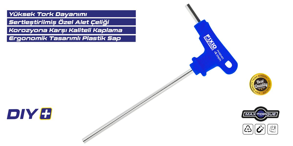 FİXİO T ALLEN ANAHTAR 4 MM