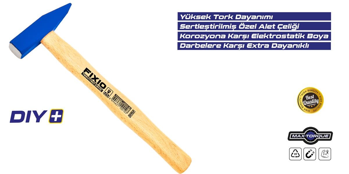 FİXİO TESVİYECİ ÇEKİÇ 500 GR