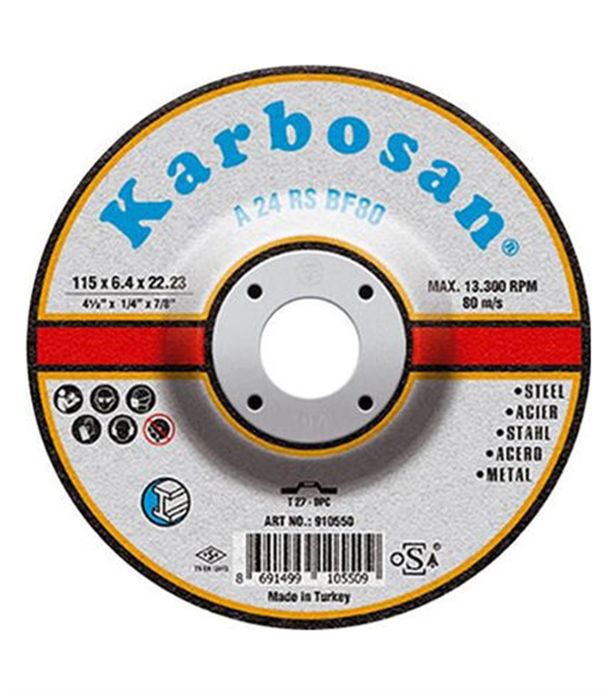 KARBOSAN 180*6 TAŞLAMA (NK)