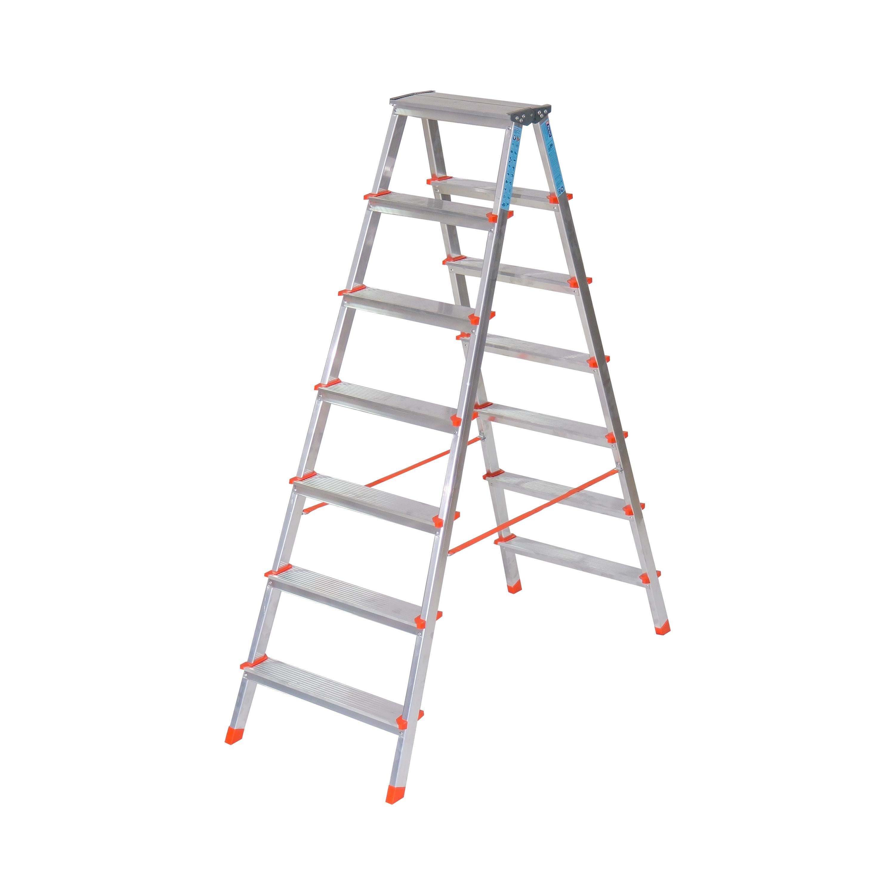 MERDİVEN ÇİFT TARAFLI 7+7 ALÜMİNYUM 1807