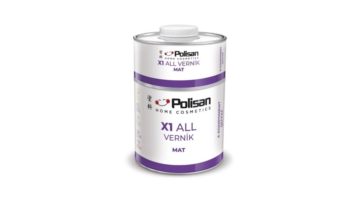 POLİSAN X1 ALL VERNİK MAT 0,6 KG