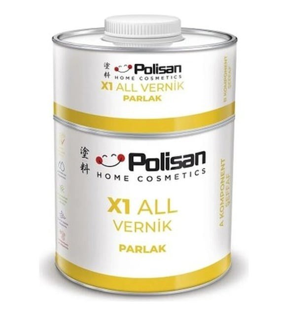 POLİSAN X1 ALL VERNİK PARLAK 0,6 KG
