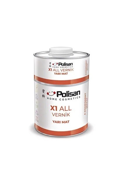 POLİSAN X1 ALL VERNİK YARI MAT 0,6 KG