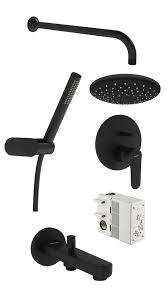 ROOT ROUND ANK. BANYO SETİ,MAT SİYAH (A4272736+A41949+A4554336+A4574236+A4565236+A4271936) (D)