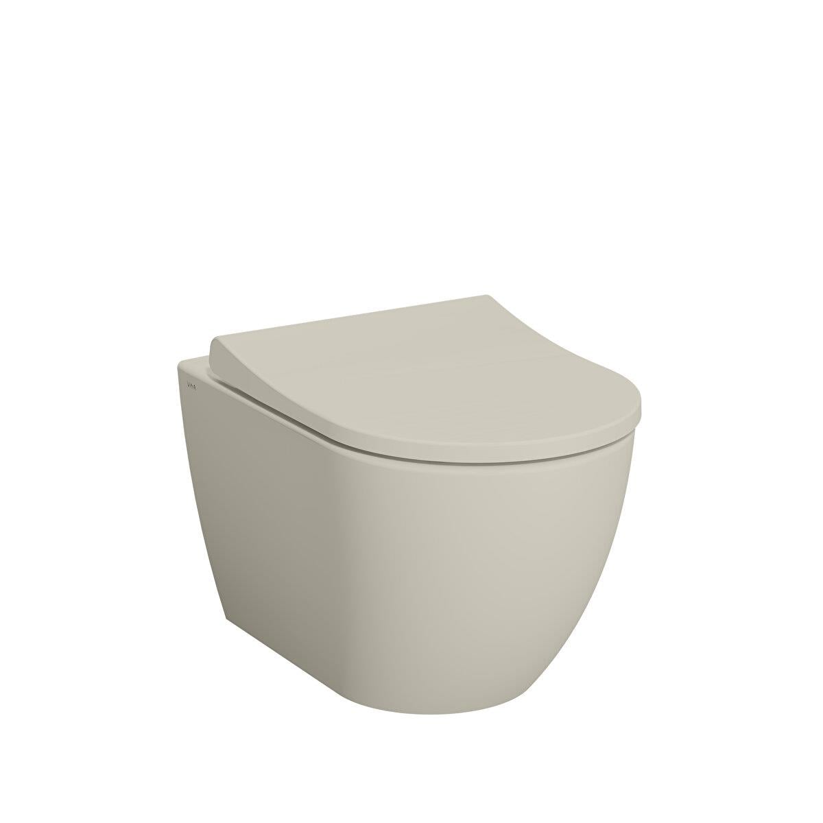 S60 SMOOTH FLUSH ASMA KLOZET (54X35,5),MAT BEJ