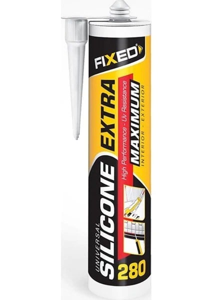 SGS FIXED GENEL AMAÇLI SİLİKON ŞEFFAF (280 GR.)