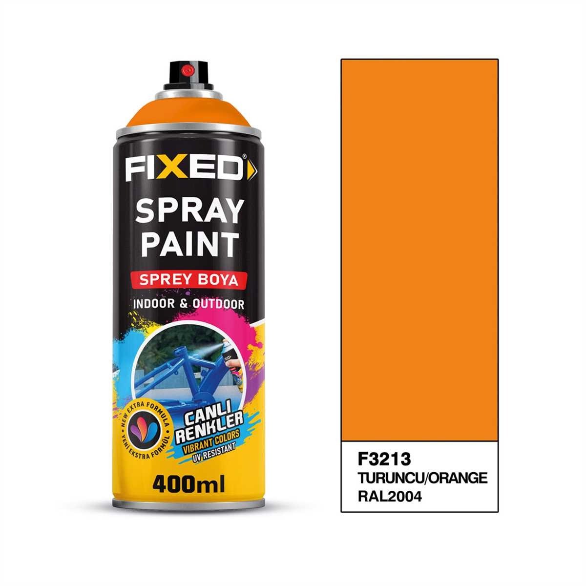 SGS SPREY BOYA AKRİLİK - TURUNCU (RAL2004) 320 GR 400 ML