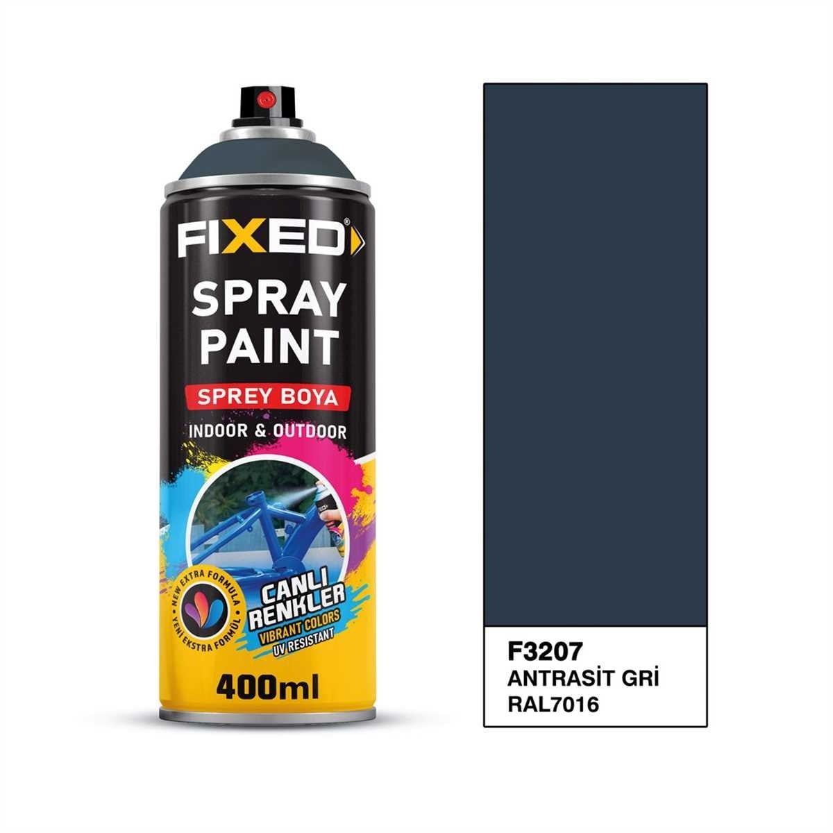 SGS SPREY BOYA AKRİLİK ANTRASİT GRİ (RAL7016) 400 ML