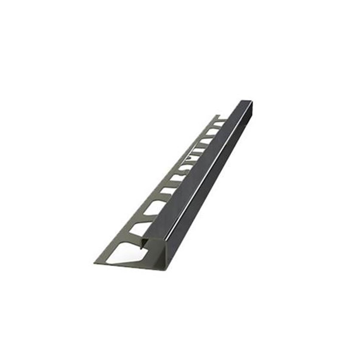 TESAY 10MM AÇIK KARE INOX KÖŞE SİYAH 2,70 MT