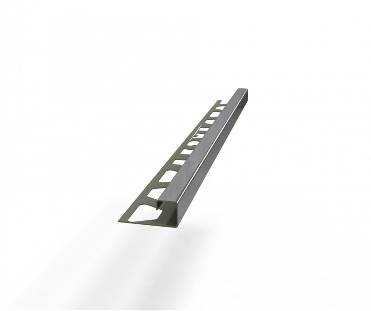 TESAY 10MM AÇIK KARE PASLANMAZ INOX KÖŞE ÇITASI  2,70 MT
