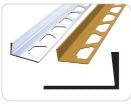 TESAY 10MM ALUM.FAYANS BİTİM PROFİLİ 2,70 MT