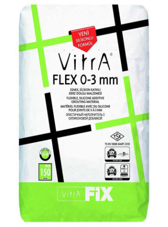 VITRAFIX FLEX 5 KG 0-3MM SİYAH