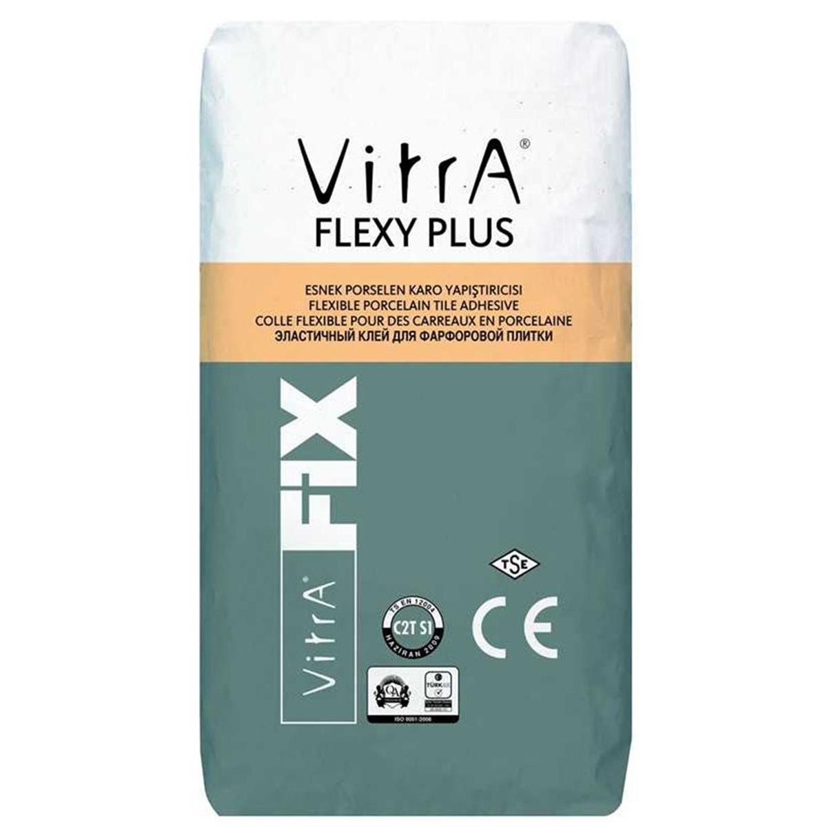 VİTRAFİX FLEXY PLUS GRI 25 KG C2T S1