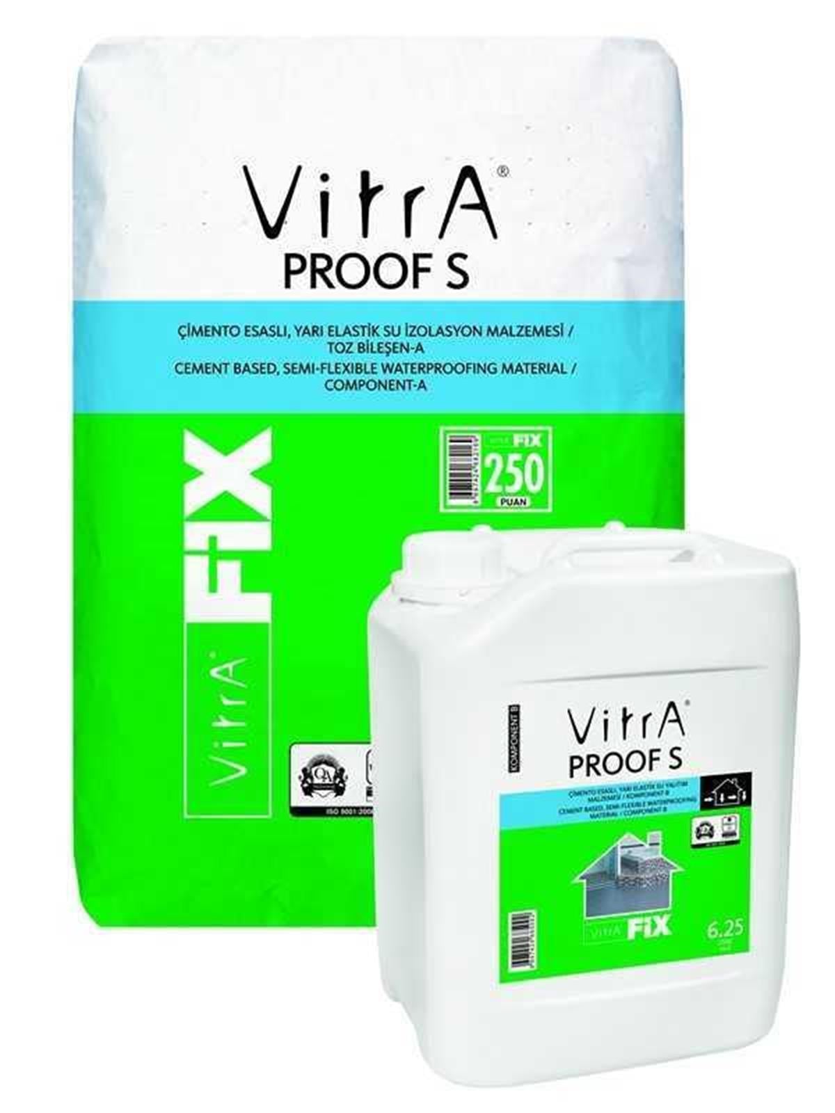 VİTRAFİX PROOF S GRİ 25 KG SET ( İZOLASYON )