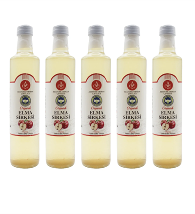 Elma Sirkesi 5'li Set (5 x 500 ml)