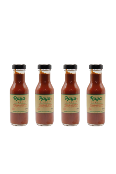 Organik Acı Ketçap 4’lü Set (300 g x 4)