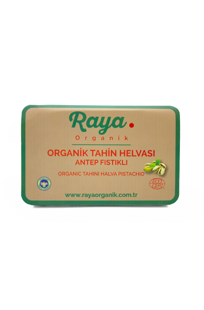Organik Antep Fıstıklı Tahin Helvası 200 Gr